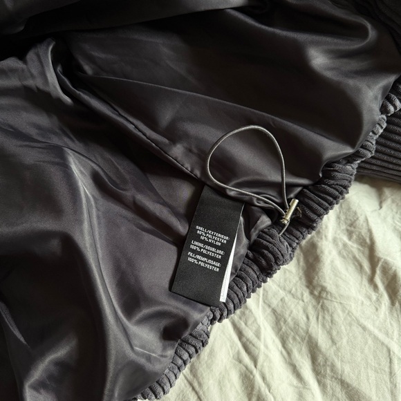 7 For All Mankind Corduroy Puffer Jacket size xs - Picture 4 of 5